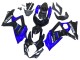 Lojas Kits Carenagem Moto Suzuki GSXR 1000 2007-2008 - Azul Preto Brilhante