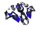 Lojas Kits Carenagem Moto Suzuki GSXR 1000 2007-2008 - Azul Preto Brilhante