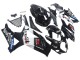 Lojas Carenagens Moto Suzuki GSXR 1000 2007-2008 - Preto Brilhante Branco West