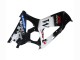 Lojas Carenagens Moto Suzuki GSXR 1000 2007-2008 - Preto Brilhante Branco West