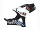Lojas Carenagens Moto Suzuki GSXR 1000 2007-2008 - Preto Brilhante Branco West