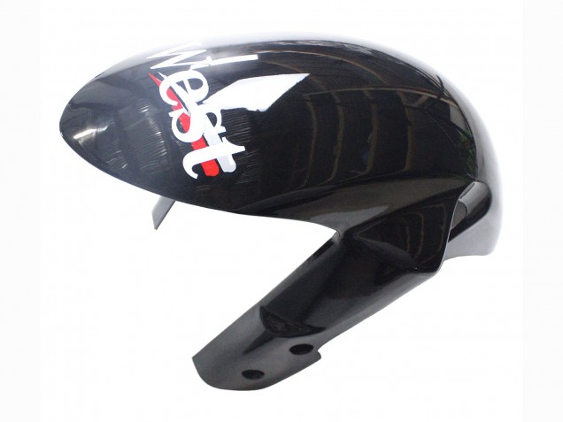 Lojas Carenagens Moto Suzuki GSXR 1000 2007-2008 - Preto Brilhante Branco West