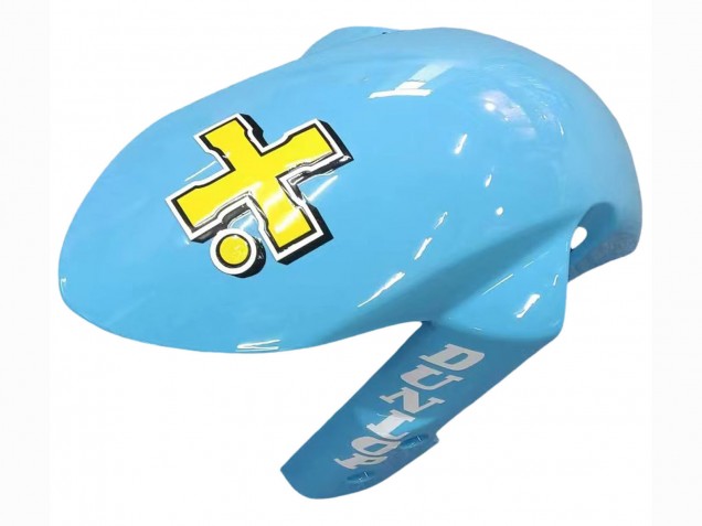 Lojas Carenagens Moto Suzuki GSXR 1000 2007-2008 - Azul Claro Amarelo Preto Motul Rizla