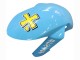 Lojas Carenagens Moto Suzuki GSXR 1000 2007-2008 - Azul Claro Amarelo Preto Motul Rizla