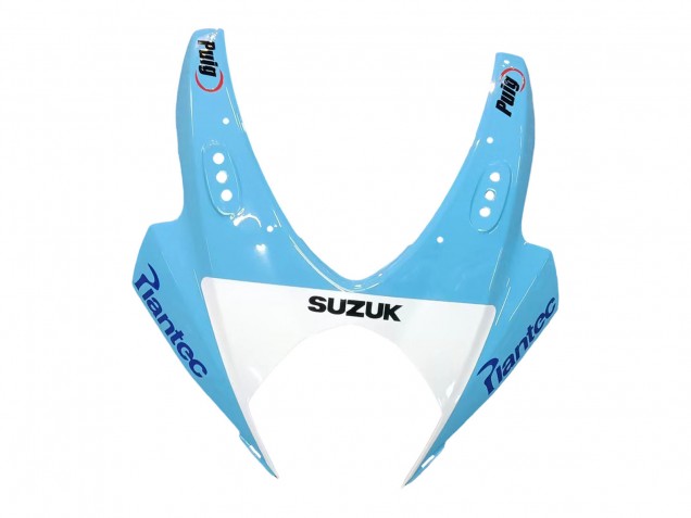 Lojas Carenagens Moto Suzuki GSXR 1000 2007-2008 - Azul Claro Amarelo Preto Motul Rizla
