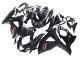 Lojas Carenagens Moto Suzuki GSXR 1000 2007-2008 - Preto Fosco Vermelho Decal