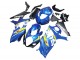 Lojas Carenagens Moto Suzuki GSXR 1000 2007-2008 - Azul Amarelo Preto