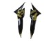 Lojas Carenagens Moto Suzuki GSXR 1000 2009-2016 - Preto Brilhante Ouro