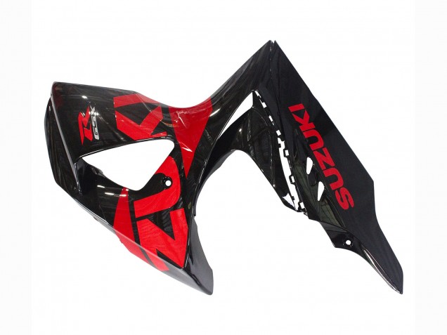 Lojas Kits Carenagem Moto Suzuki GSXR 1000 2009-2016 - Preto Brilhante Vermelho