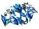 Lojas Carenagens Moto Suzuki GSXR 1000 2009-2016 - Azul Claro Verde Motul 29 Ecstar