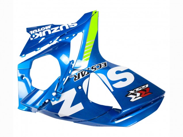 Lojas Carenagens Moto Suzuki GSXR 1000 2009-2016 - Azul Claro Verde Motul 29 Ecstar