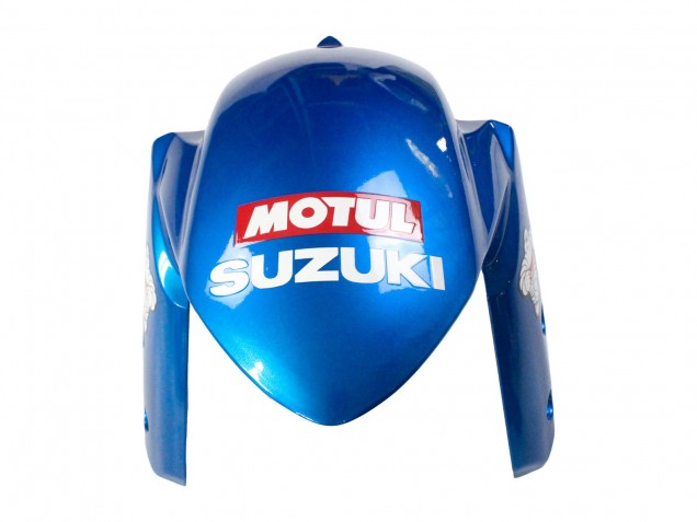 Lojas Carenagens Moto Suzuki GSXR 1000 2009-2016 - Azul Claro Verde Motul 29 Ecstar