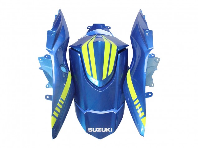 Lojas Carenagens Moto Suzuki GSXR 1000 2009-2016 - Azul Claro Verde Vermelho Motul