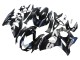 Lojas Carenagens Moto Suzuki GSXR 1000 2009-2016 - Preto Fosco Branco Azul