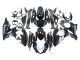 Lojas Carenagens Moto Suzuki GSXR 1000 2009-2016 - Preto Fosco Branco Azul