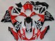 Lojas Carenagens Moto Suzuki GSXR 1000 2009-2016 - Vermelho Preto Branco 13