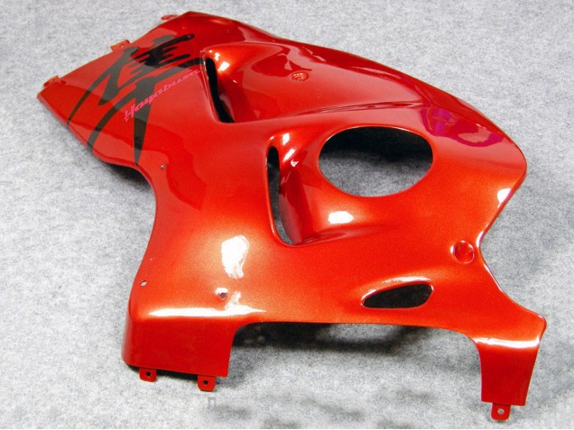 Lojas Carenagens Moto Suzuki GSXR 1300 Hayabusa 1996-2007 - Laranja Vermelho