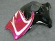 Lojas Carenagens Moto Suzuki GSXR 1300 Hayabusa 1996-2007 - Rosa Branco Preto