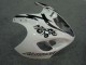 Lojas Carenagens Moto Suzuki GSXR 1300 Hayabusa 1996-2007 - Branco Preto Corona