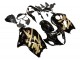 Lojas Carenagens Moto Suzuki GSXR 1300 Hayabusa 1996-2007 - Preto Brilhante Ouro Hayabusa