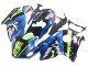 Lojas Carenagens Moto Suzuki GSXR 1300 Hayabusa 1996-2007 - Azul Verde Tubarão 46