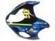 Lojas Carenagens Moto Suzuki GSXR 1300 Hayabusa 1996-2007 - Azul Verde Tubarão 46