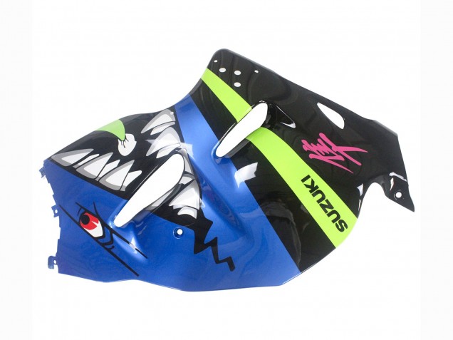 Lojas Carenagens Moto Suzuki GSXR 1300 Hayabusa 1996-2007 - Azul Verde Tubarão 46
