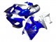 Lojas Carenagens Moto Suzuki GSXR 1300 Hayabusa 1996-2007 - Azul Prata Hayabusa