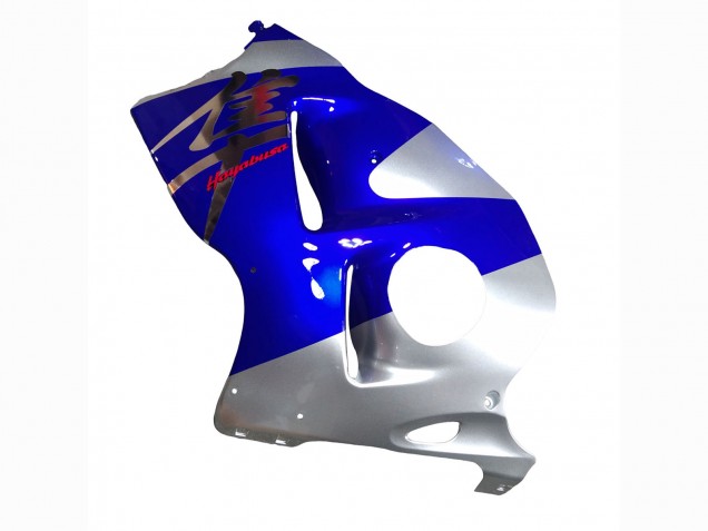 Lojas Carenagens Moto Suzuki GSXR 1300 Hayabusa 1996-2007 - Azul Prata Hayabusa