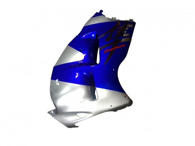 Lojas Carenagens Moto Suzuki GSXR 1300 Hayabusa 1996-2007 - Azul Prata Hayabusa