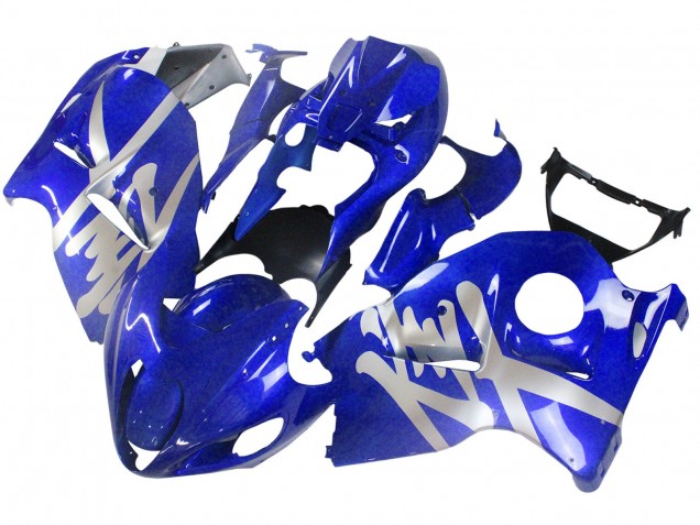 Lojas Carenagens Moto Suzuki GSXR 1300 Hayabusa 1996-2007 - Azul Brilhante