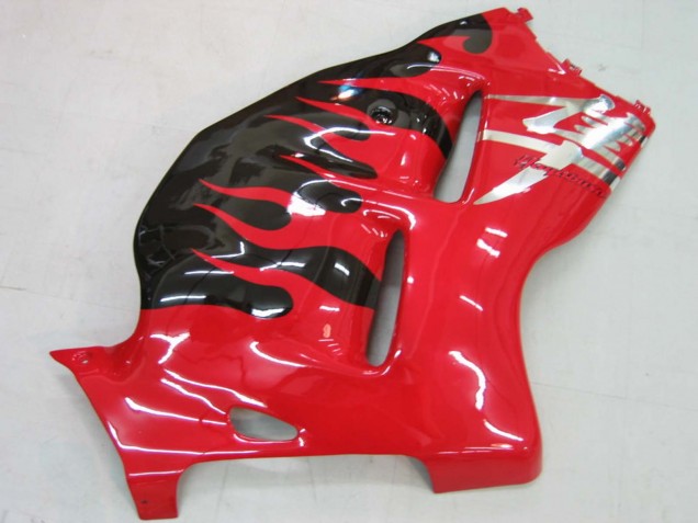 Lojas Carenagens Moto Suzuki GSXR 1300 Hayabusa 1996-2007 - Vermelho Preto
