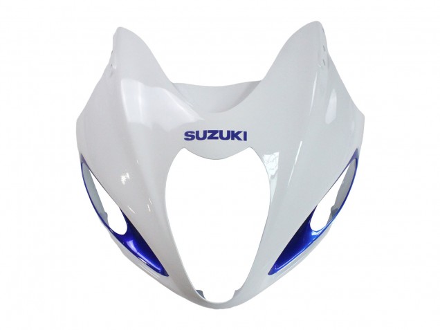 Lojas Carenagens Moto Suzuki GSXR 1300 Hayabusa 1996-2007 - Branco Azul Hayabusa