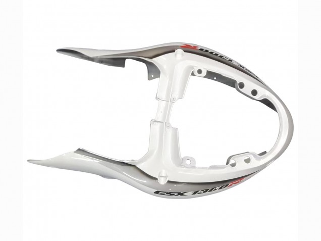 Lojas Carenagens Moto Suzuki GSXR 1300 Hayabusa 1996-2007 - Branco Prata Hayabusa