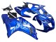 Lojas Carenagens Moto Suzuki GSXR 600 / GSXR 750 2001-2003 - Azul Branco Chama