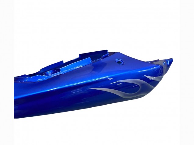 Lojas Carenagens Moto Suzuki GSXR 600 / GSXR 750 2001-2003 - Azul Branco Chama