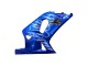 Lojas Carenagens Moto Suzuki GSXR 600 / GSXR 750 2001-2003 - Azul Branco Chama