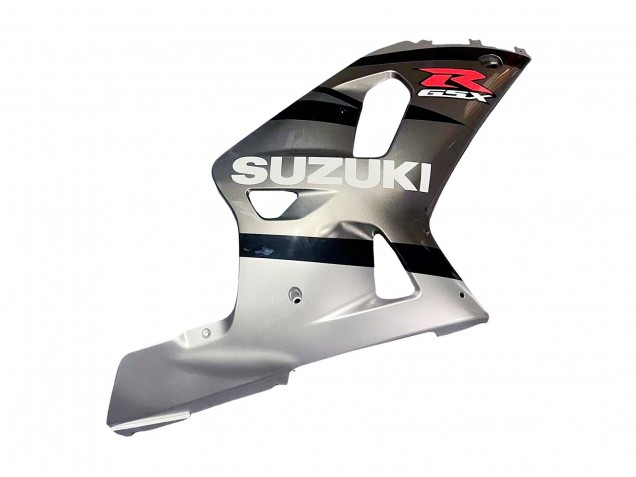 Lojas Carenagem Moto Suzuki GSXR 600 / GSXR 750 2001-2003 - Prata Preto Brilhante Vermelho