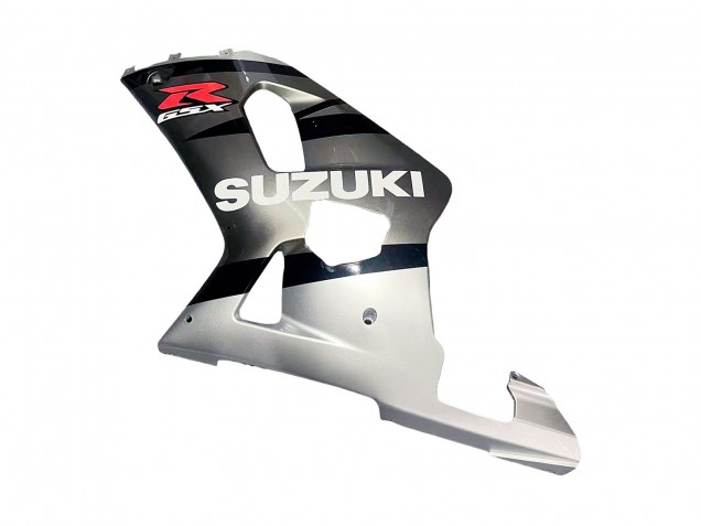 Lojas Carenagem Moto Suzuki GSXR 600 / GSXR 750 2001-2003 - Prata Preto Brilhante Vermelho