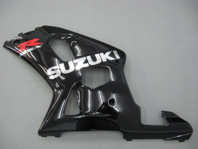 Lojas Carenagens Moto Suzuki GSXR 600 / GSXR 750 2001-2003 - Preto Brilhante Vermelho Branco