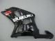 Lojas Carenagens Moto Suzuki GSXR 600 / GSXR 750 2001-2003 - Preto Brilhante Vermelho Branco