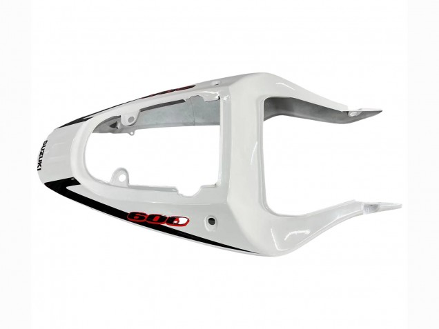 Lojas Carenagens Moto Suzuki GSXR 600 / GSXR 750 2001-2003 - Branco Preto Brilhante Vermelho