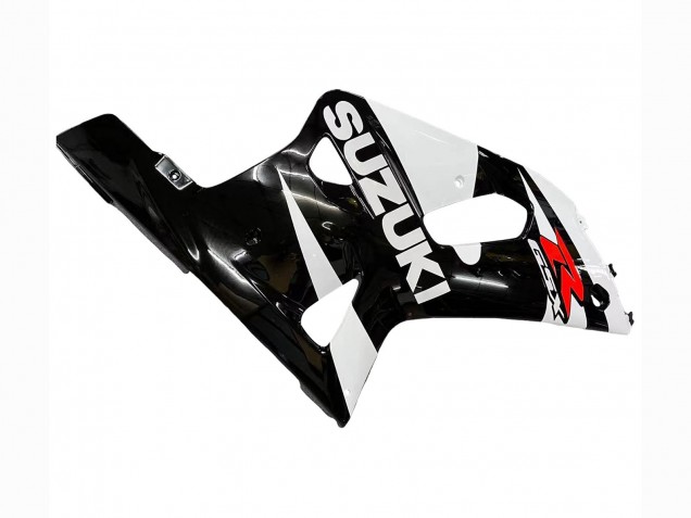 Lojas Carenagens Moto Suzuki GSXR 600 / GSXR 750 2001-2003 - Branco Preto Brilhante Vermelho