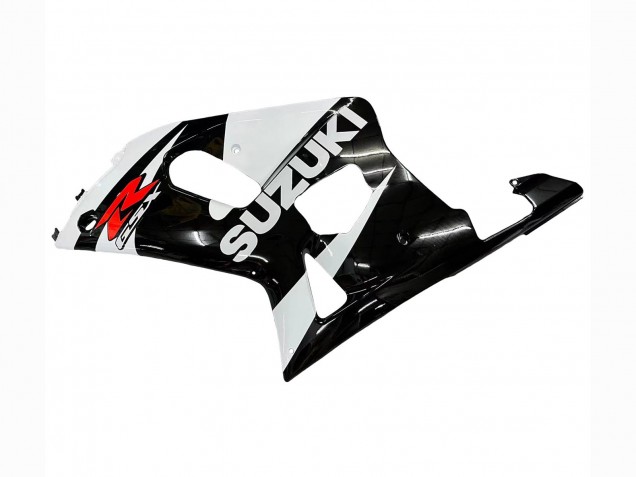 Lojas Carenagens Moto Suzuki GSXR 600 / GSXR 750 2001-2003 - Branco Preto Brilhante Vermelho