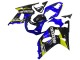 Lojas Carenagens Moto Suzuki GSXR 600 / GSXR 750 2001-2003 - Azul Amarelo Preto Brilhante
