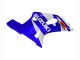 Lojas Carenagem Moto Suzuki GSXR 600 / GSXR 750 2001-2003 - Branco Azul Preto Brilhante Vermelho