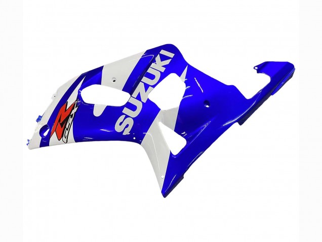 Lojas Carenagem Moto Suzuki GSXR 600 / GSXR 750 2001-2003 - Branco Azul Preto Brilhante Vermelho