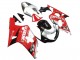 Lojas Carenagem Moto Suzuki GSXR 600 / GSXR 750 2001-2003 - Vermelho Branco Preto Brilhante
