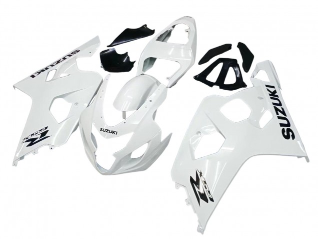 Lojas Carenagens Moto Suzuki GSXR 600 / GSXR 750 2004-2005 - Branco Pérola