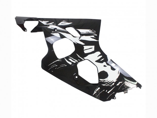 Lojas Carenagem Moto Suzuki GSXR 600 / GSXR 750 2004-2005 - Branco Preto